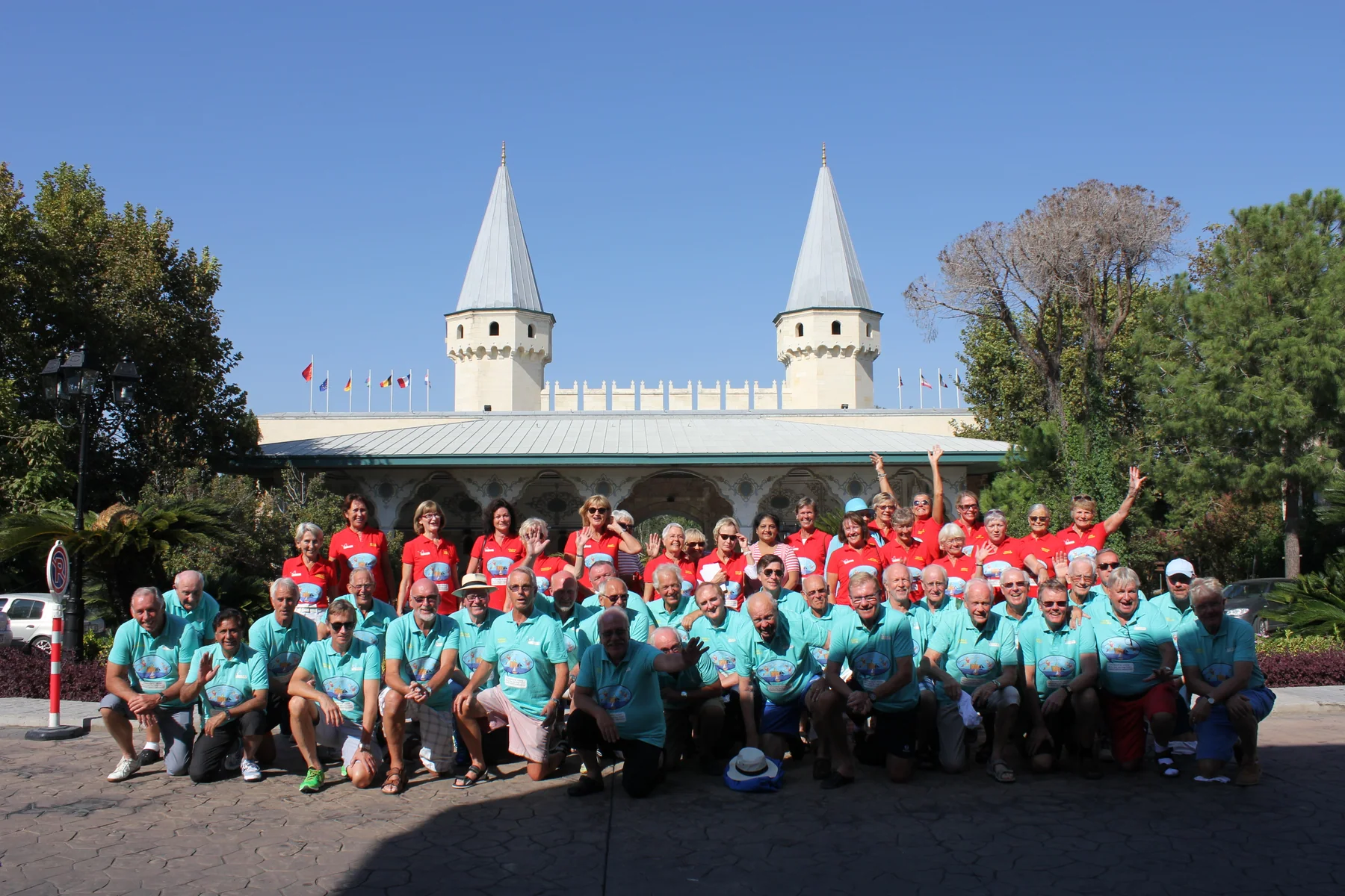 International club camp gathering